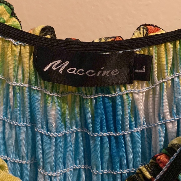 Women’s Beautiful Maccine size large stretchy dress - Picture 3 of 3